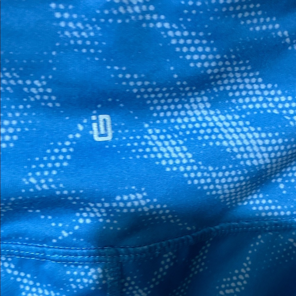 Ideology Blue Patterned Capris - image 3